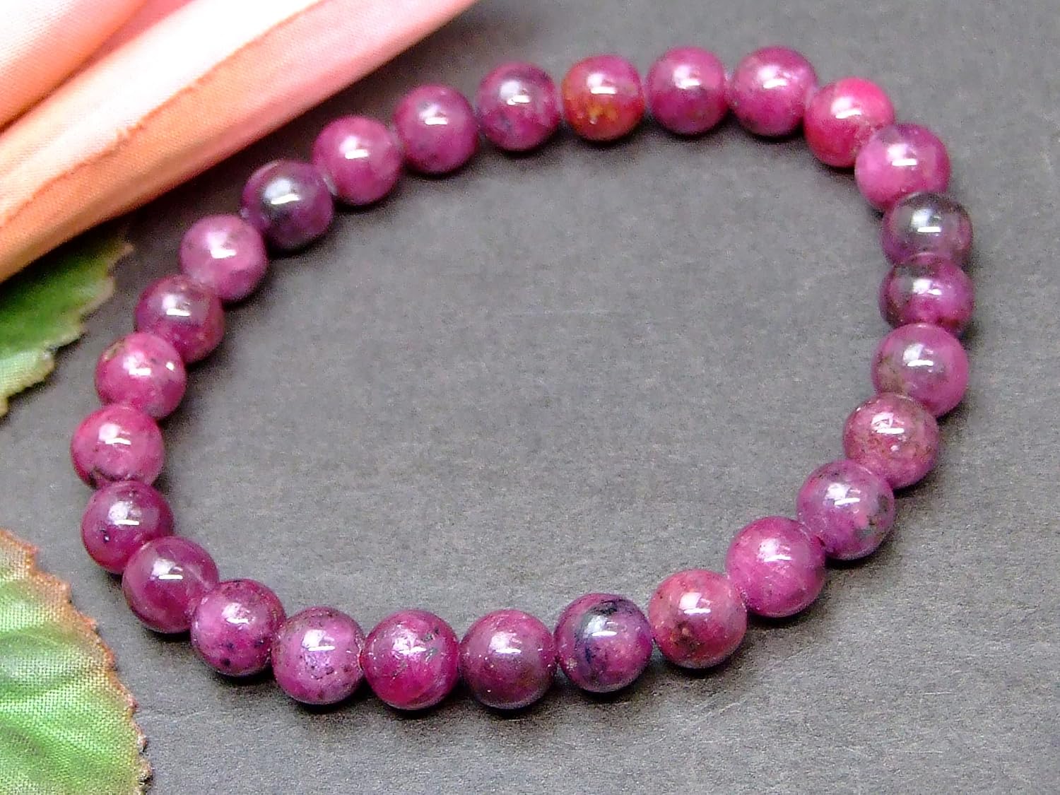 桜瑪瑙 ピンクアメジスト 59g スライスプレート 底面磨き 原石 自然石