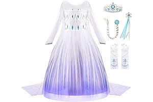 Elsa Costume Frozen 2: Shimmering Ice Princess Dress for Grand Adventure