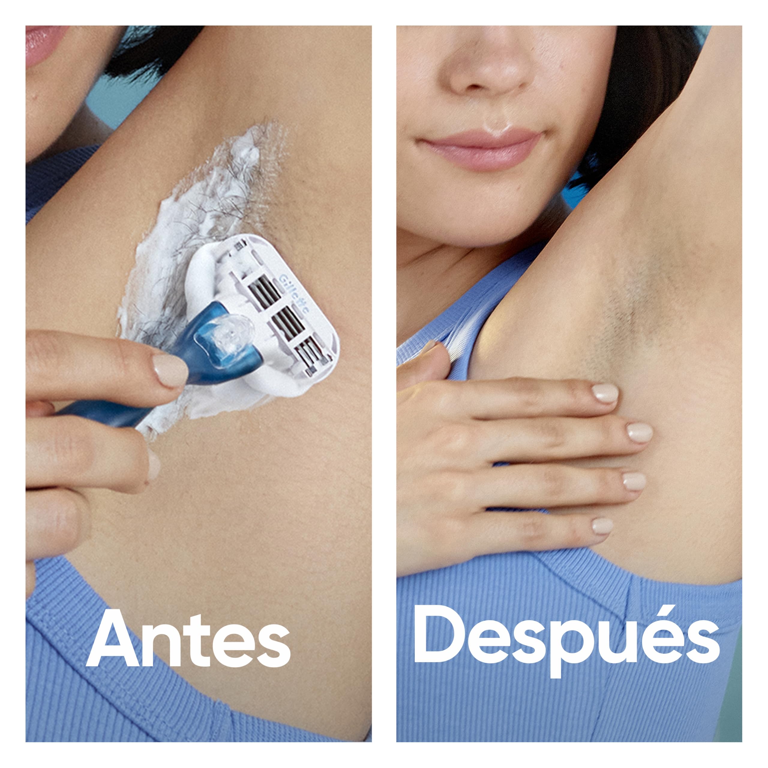 Gillette Venus Smooth Cuchillas de Afeitar Mujer, Pack de 16