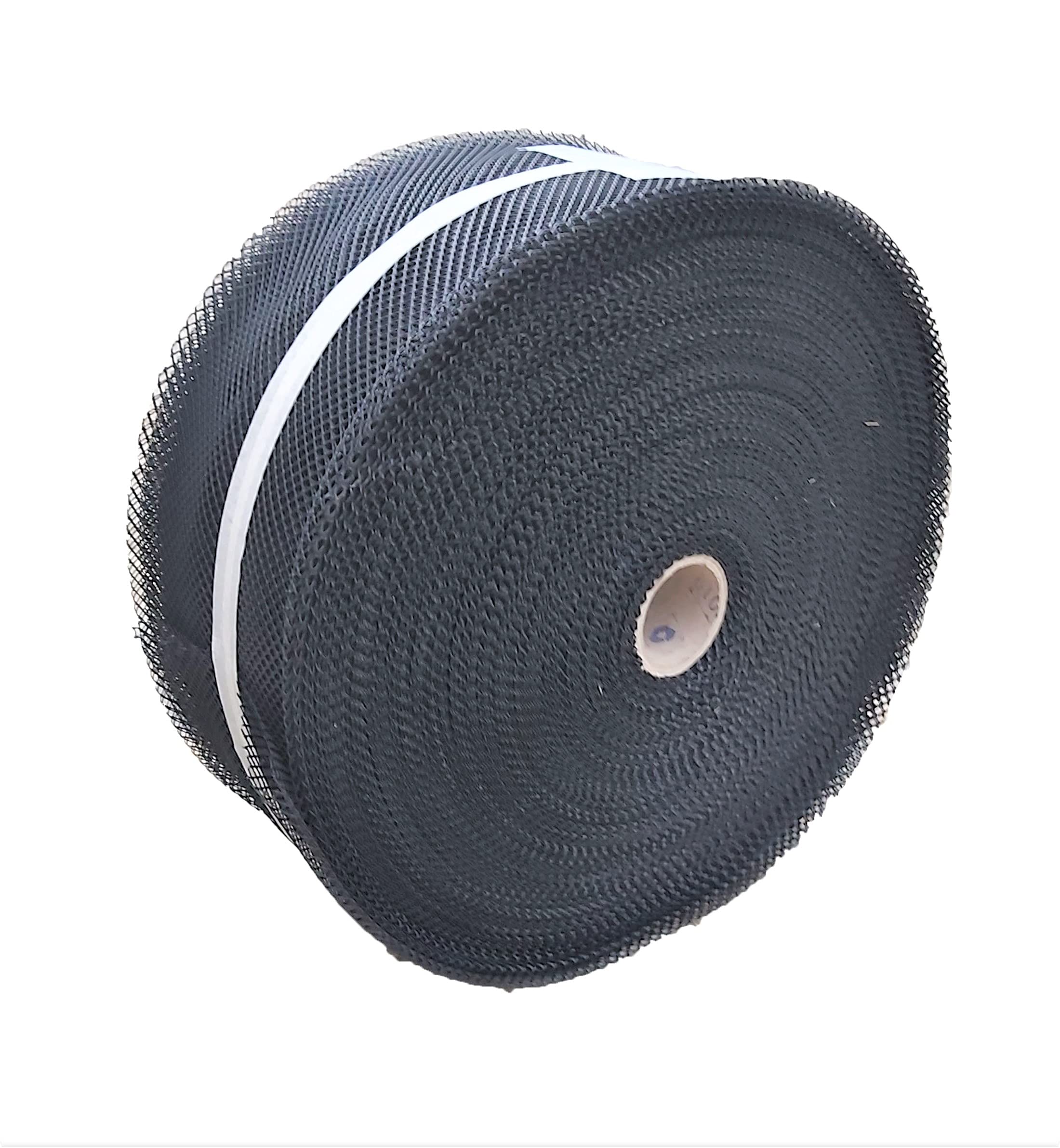 TodoCultivo Protection pour Arbre Maille 22 cm x 100 m, Noir
