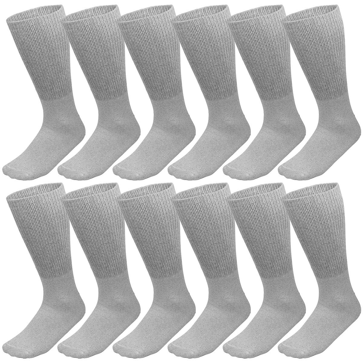 Falari 12-Pack Crew Socks