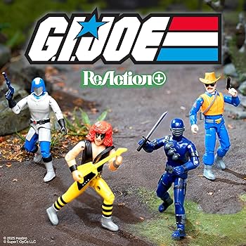 Super7 G.I. Joe Reaction+ Wave 03 (Cartoon) - Zartan Cold Slither