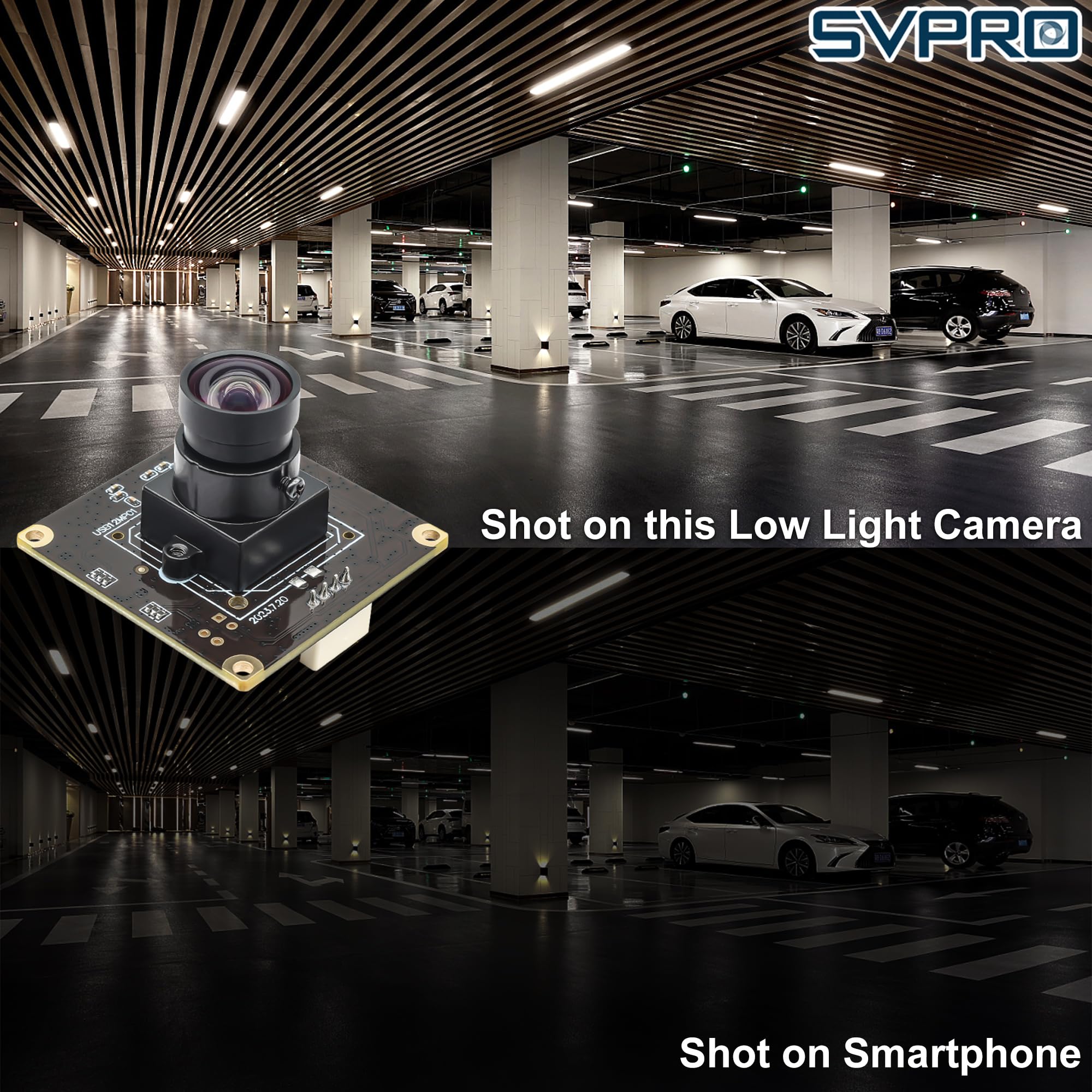 SVPRO Modulo Fotocamera USB Da 12 MP, Fotocamera Lightburn 4K 30 FPS, IMX577, 1080p 120 FPS, Obiettivo M12 Con Messa A Fuoco Manuale, UVC Per Computer, Laptop, Linux, Android
