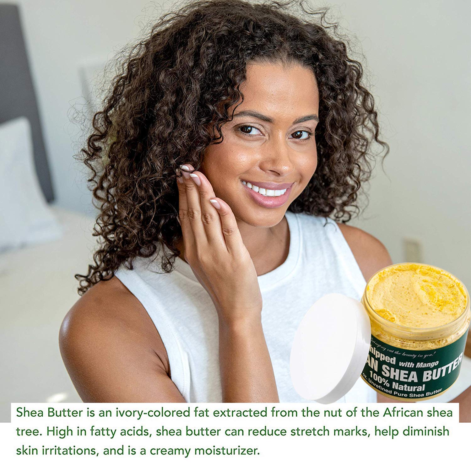 Buy 100 African Shea Butter Whipped Mango Online at desertcart UAE