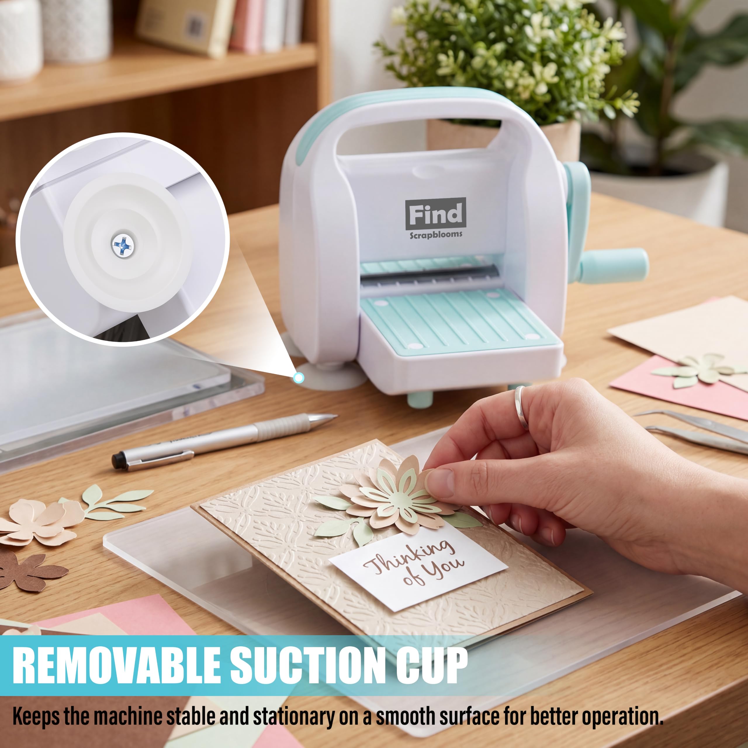 Mini Die Cutting & Embossing Machine - DIY Crafts -6