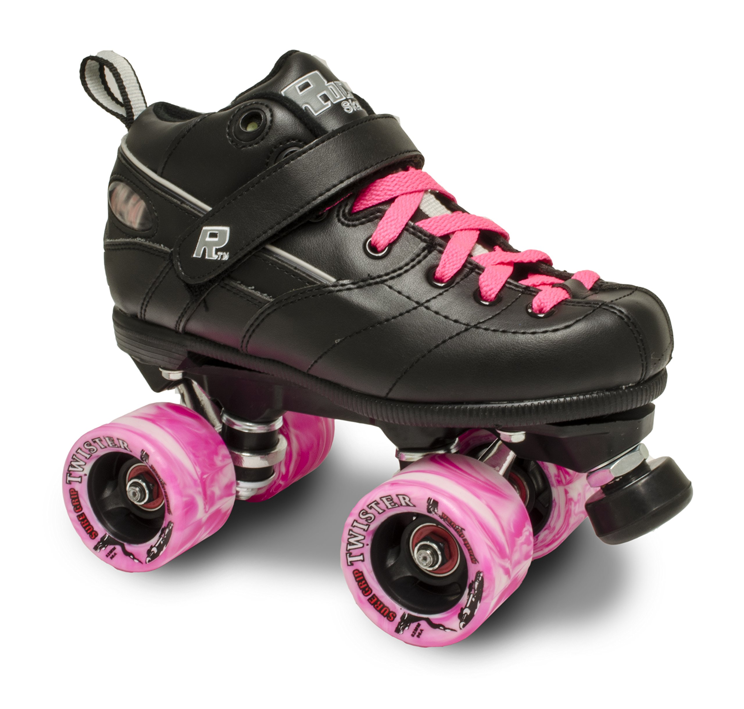 Rock GT50 Twister Roller Skates W/Pink Twister and Pink LACE