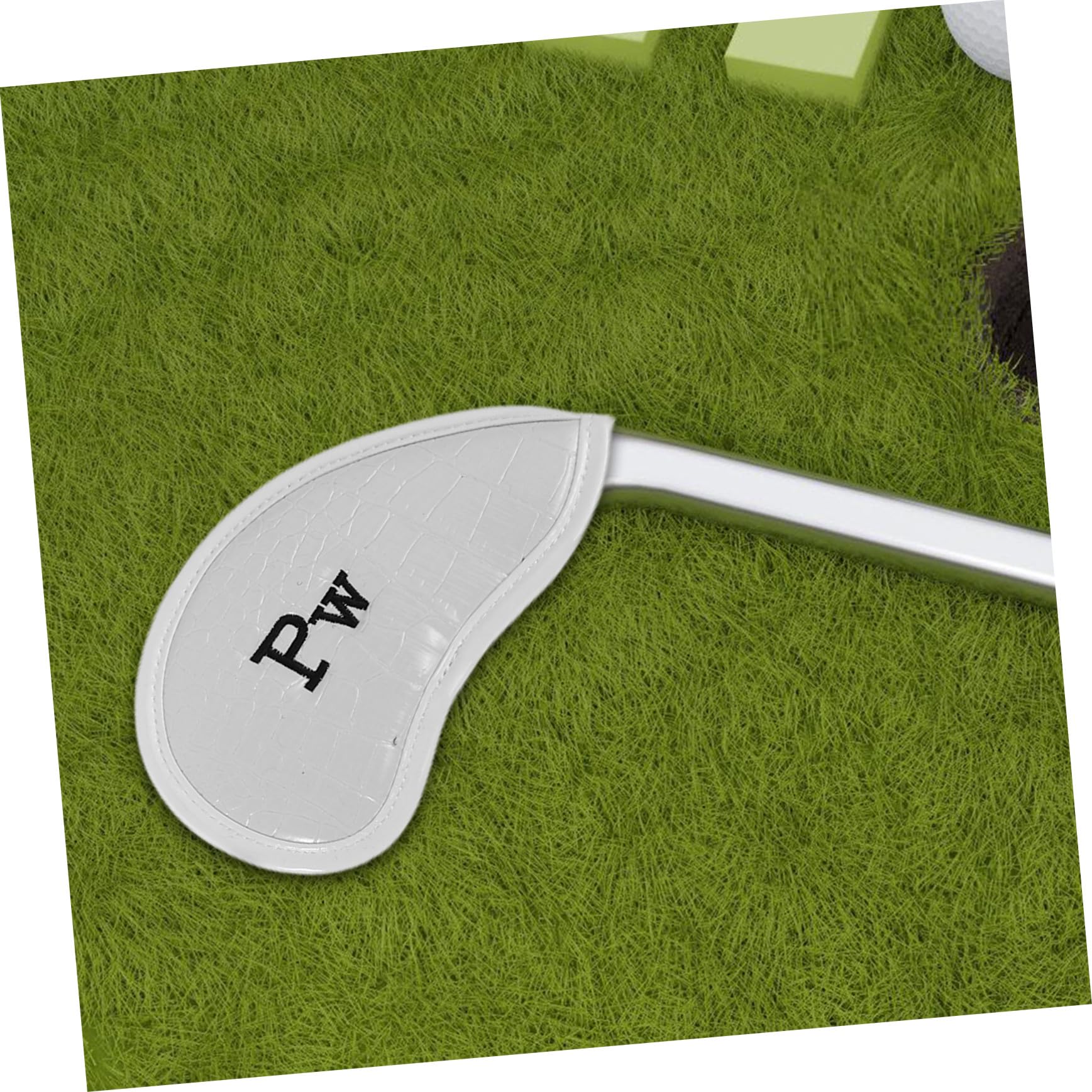 TOYANDONA 12piezas Fundas para Cabezas De Hierro De Golf De PU Protectoras y Elegantes De Palos De Golf para Viajar y Almacenamiento