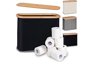 Black Toilet Paper Organizer and Storage