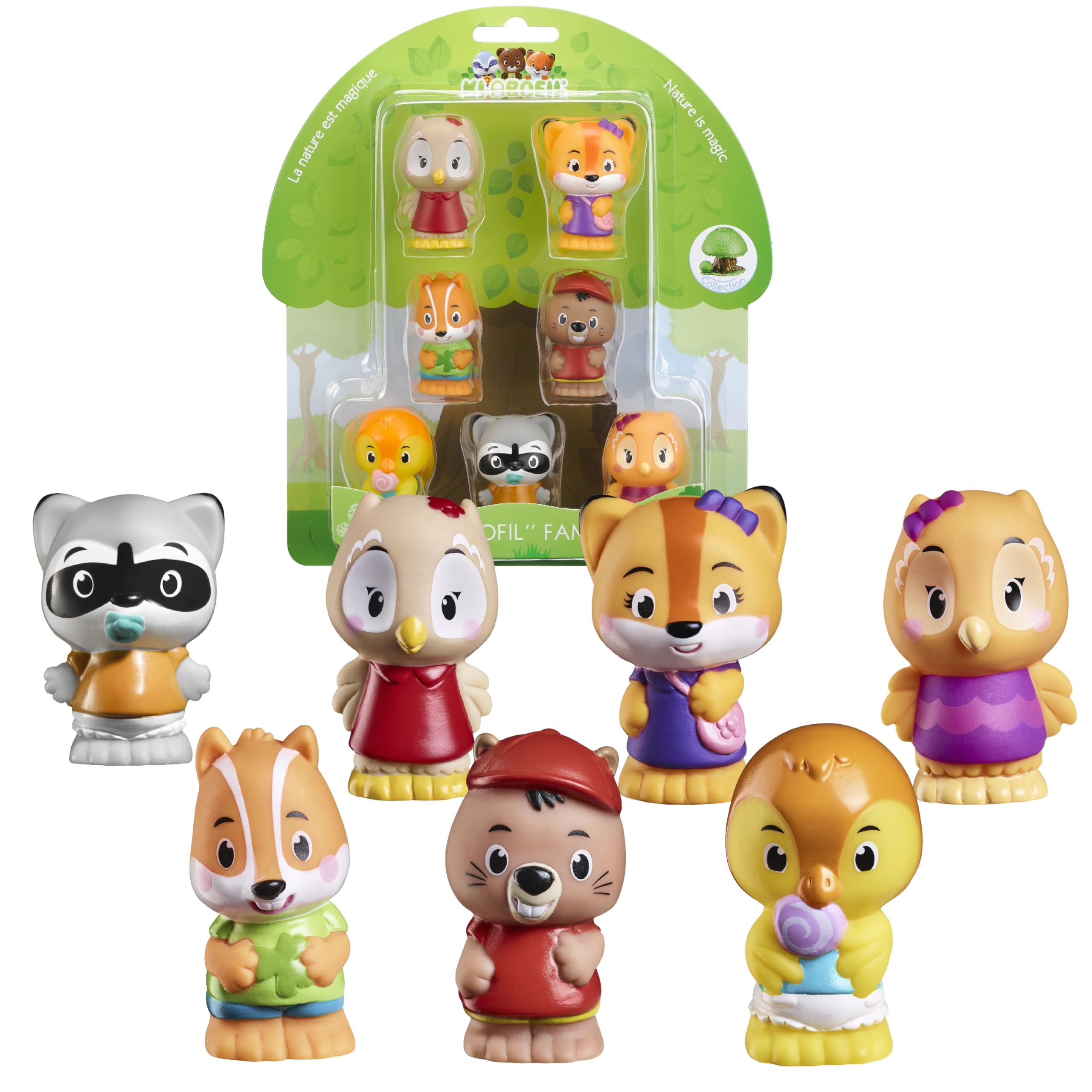 Klorofil Set of 7 Characters to Collect 5 Units