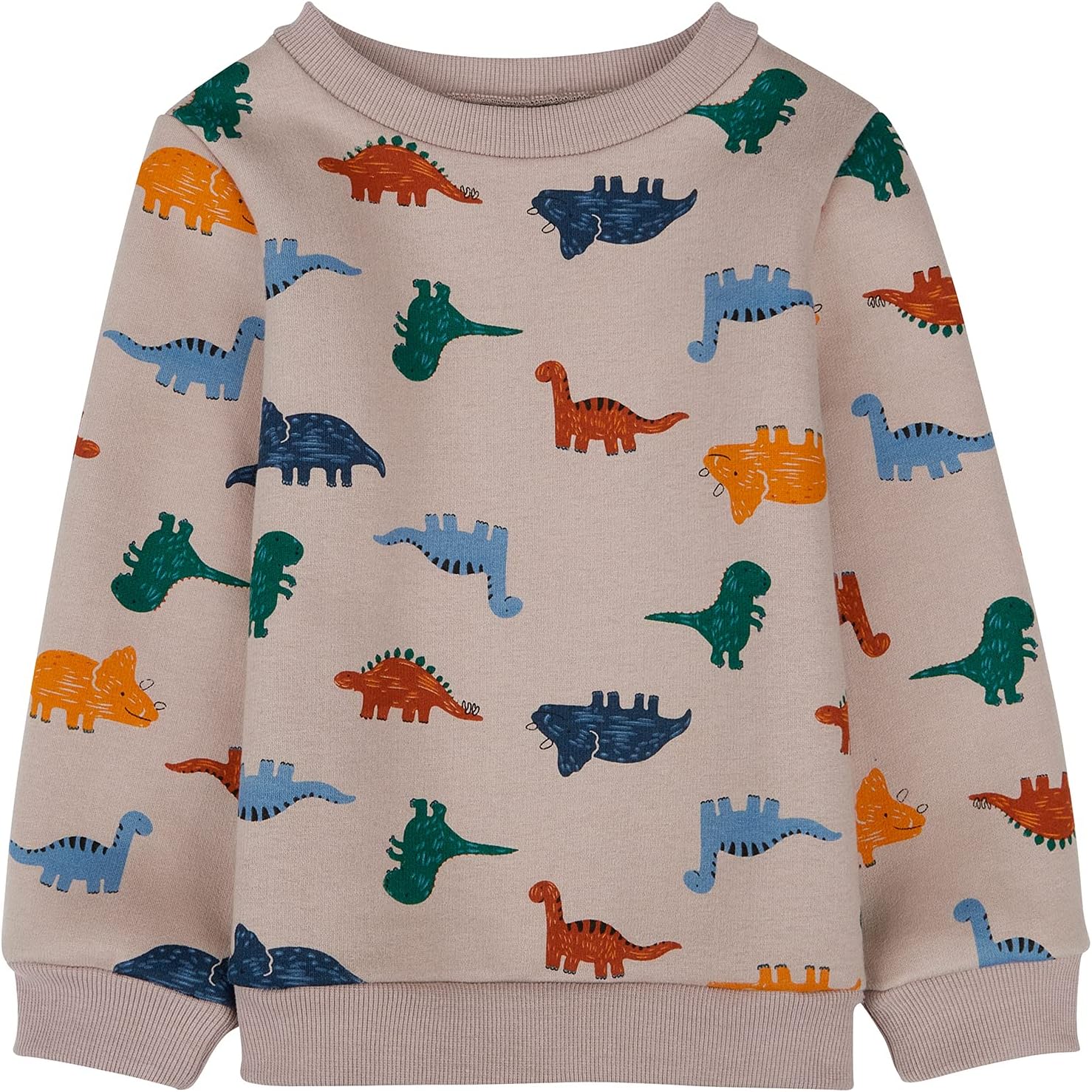 Bcaur Baby Boy Girls Warm Sweatershirt Dinasour Printed Casual Hoodies Winter Kids Clothes