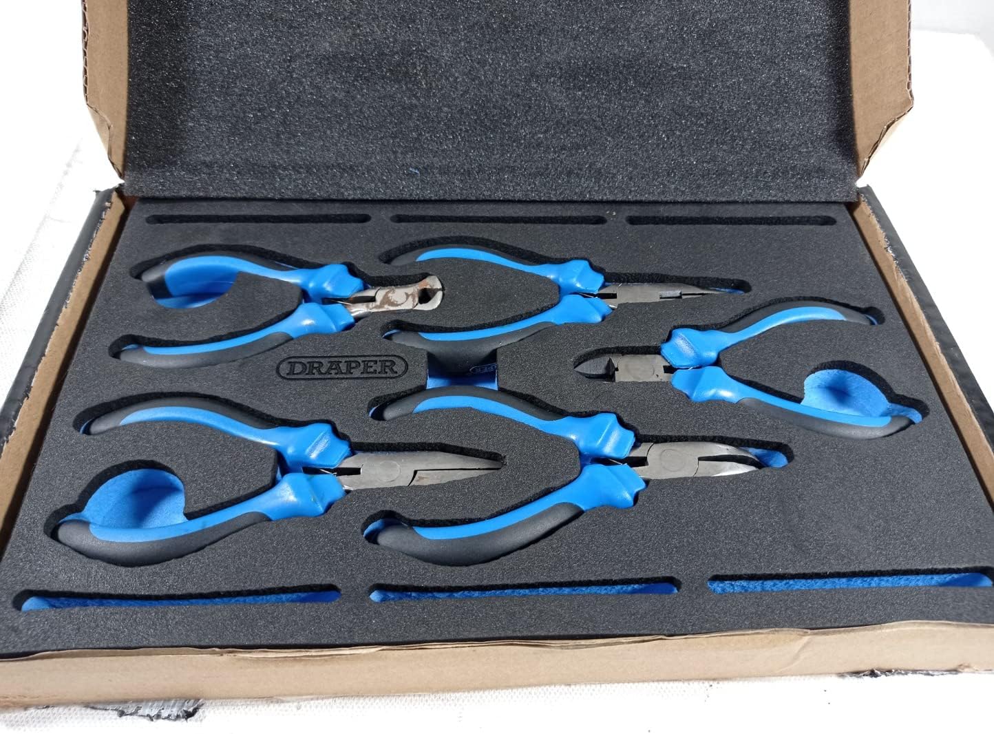 63215 Precision Plier 5 Piece Set in 1/4 Drawer Eva Insert Tray