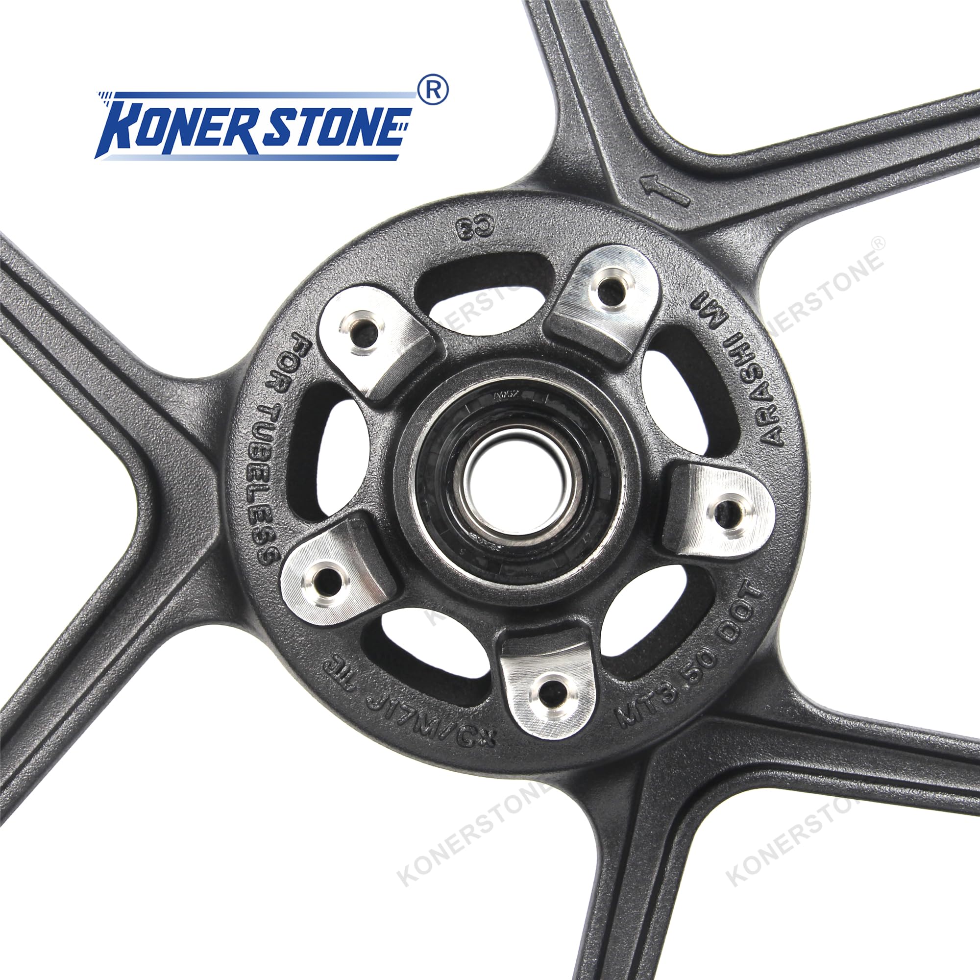 Felgen vorne für ER6N ER6F 2006-2018 ER-4N 11-17/Ninja ZX10R 04-05/Z1000SX 09-20/Z750 Z750S 07-19/Z800 13-16 Z1000 2014-2020 / Ninja 400 11-17 1000 2020/Versy-s 650 06-20