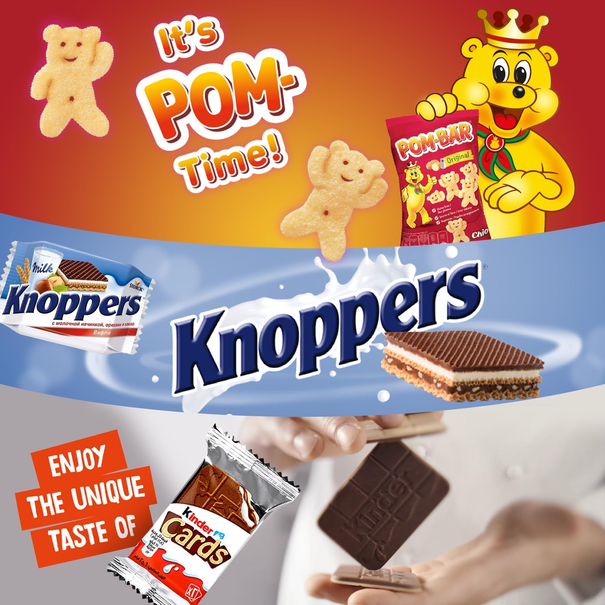 German Snack Box – Authentic German Chocolate & Snacks from Germany - International Snack Box with German Candy & European Treats – Great Gift for Food Lovers