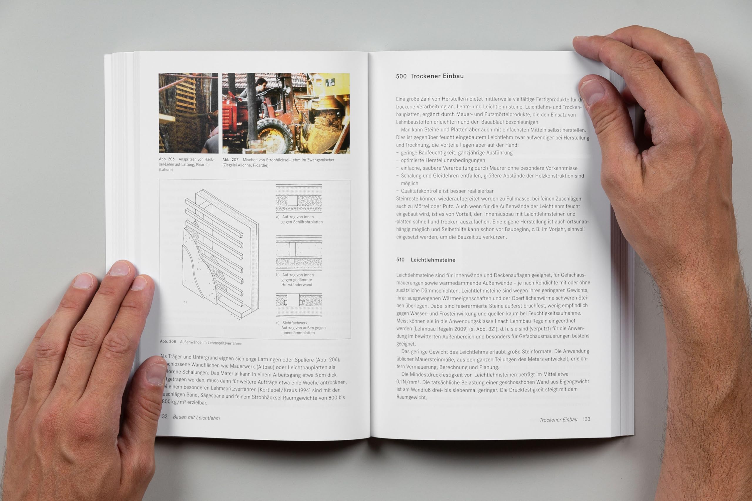 Bauen mit Leichtlehm: Handbuch für das Bauen mit Holz und Lehm