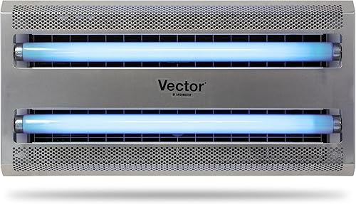 Catchmaster Vector 30, trampas para moscas de luz UV para interiores para el hogar, trampas eléctricas para mosquitos para casa interior, bombillas