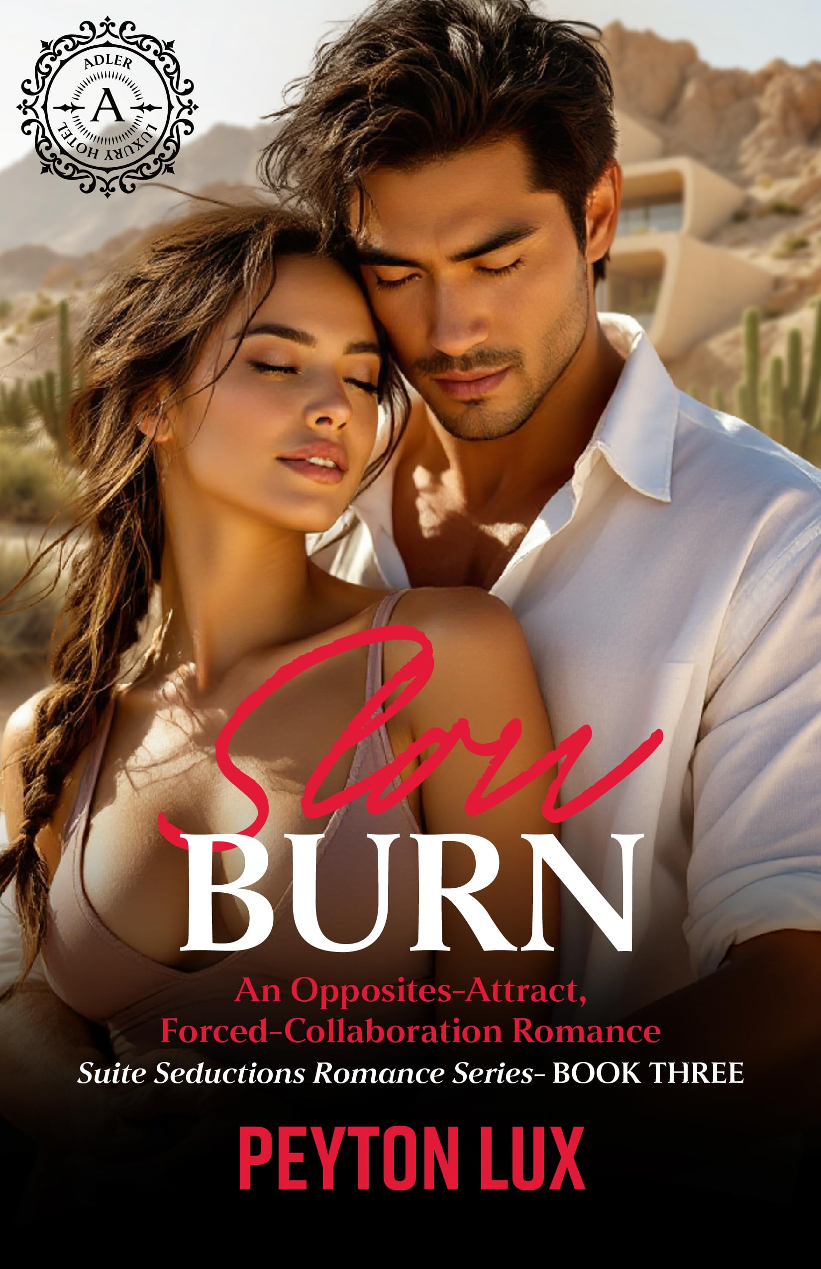 Slow Burn: An Opposites-Attract, Forced Collaboration Romance (Suite Seductions Book 3)