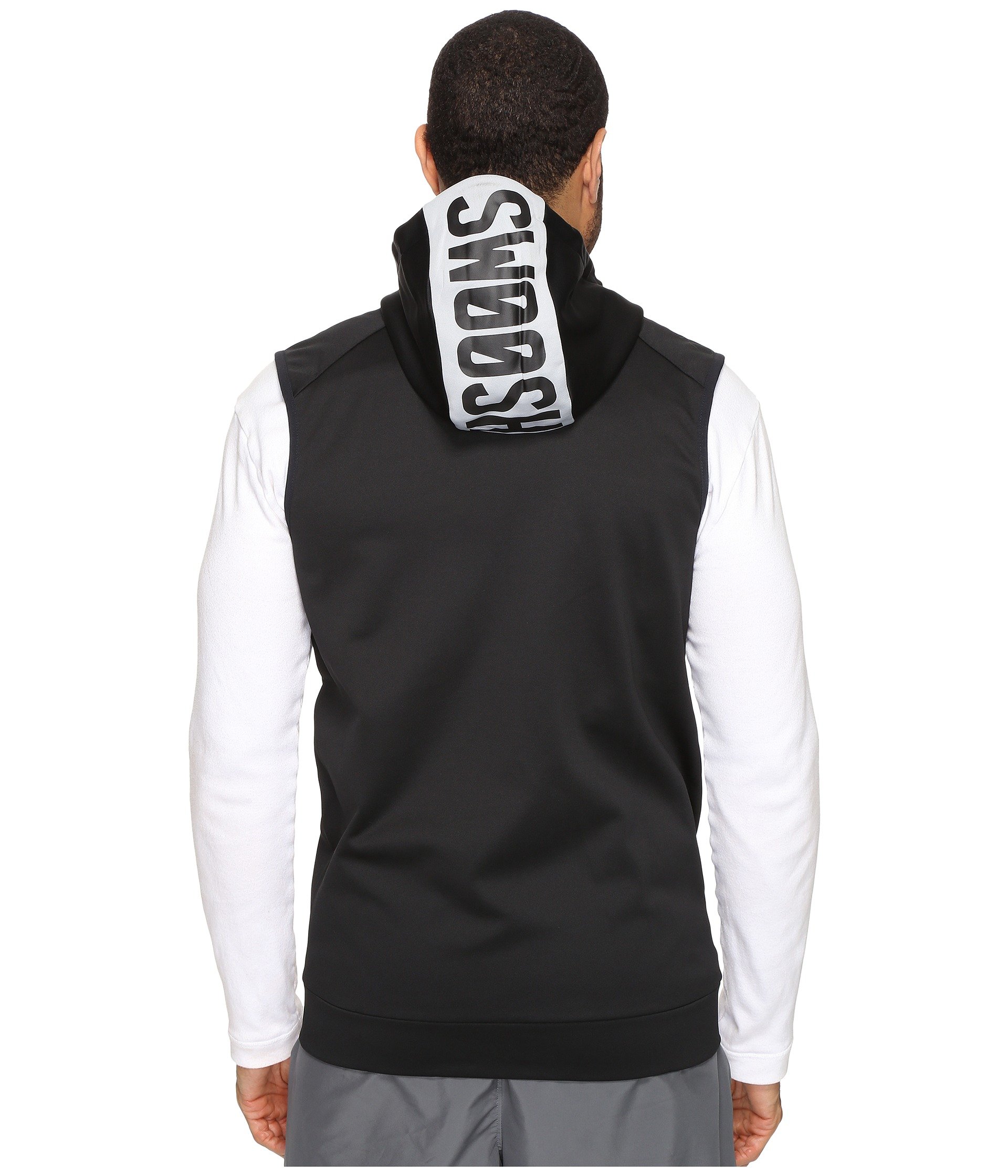 Nike Therma Hoodie Sleeveless Full Zip Swoosh at 6pm