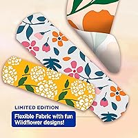 Vista 2 de Band-Aid Vendajes adhesivos de tela flexible, cómoda protección flexible y cuidado de heridas para pequeños cortes y rasguños, vendaje de primeros