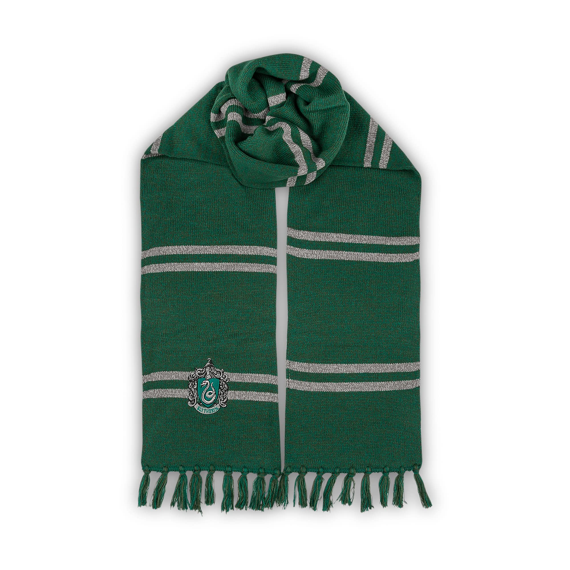 Harry Potter Slytherin Winterset für Erwachsene, Mütze und Schal