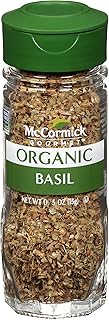 McCormick Gourmet Organic Basil Leaves, 0.55 oz
