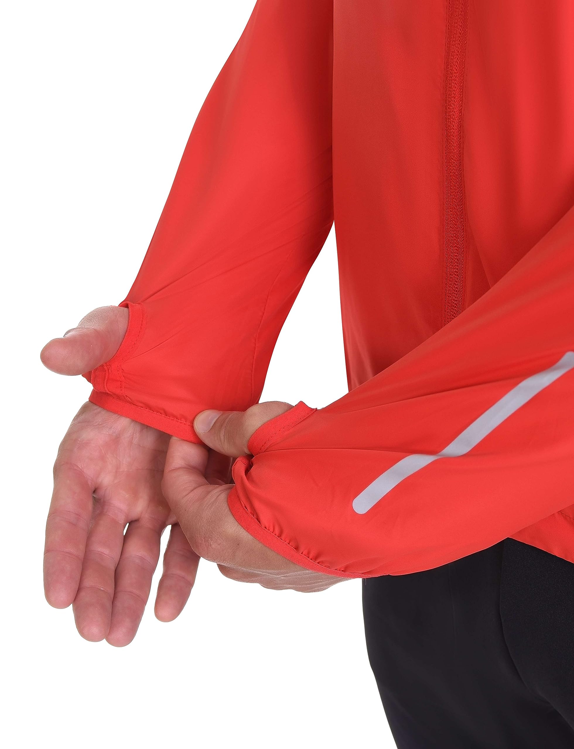 TCA Chaqueta Softshell de Running para Hombres, Reflectante, Transpirable y Plegable, con Bolsillos con Cierre