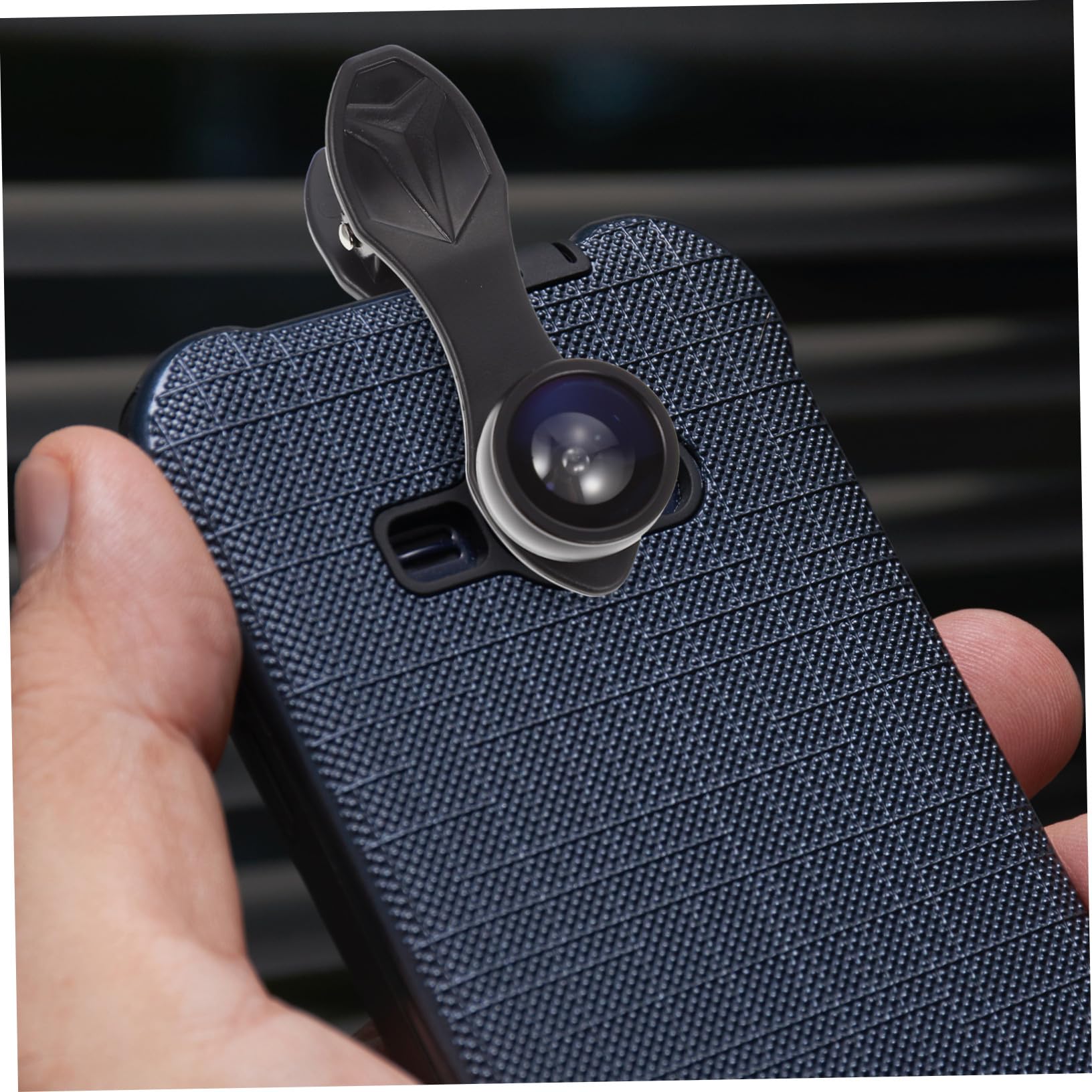 Obiettivi per Fotocamera Telefonica Clip Obiettivo Macro per Telefono e Grandangolare Realizzato in Lega di Alluminio e Vetro Antigrasso per Scatti Nitidi