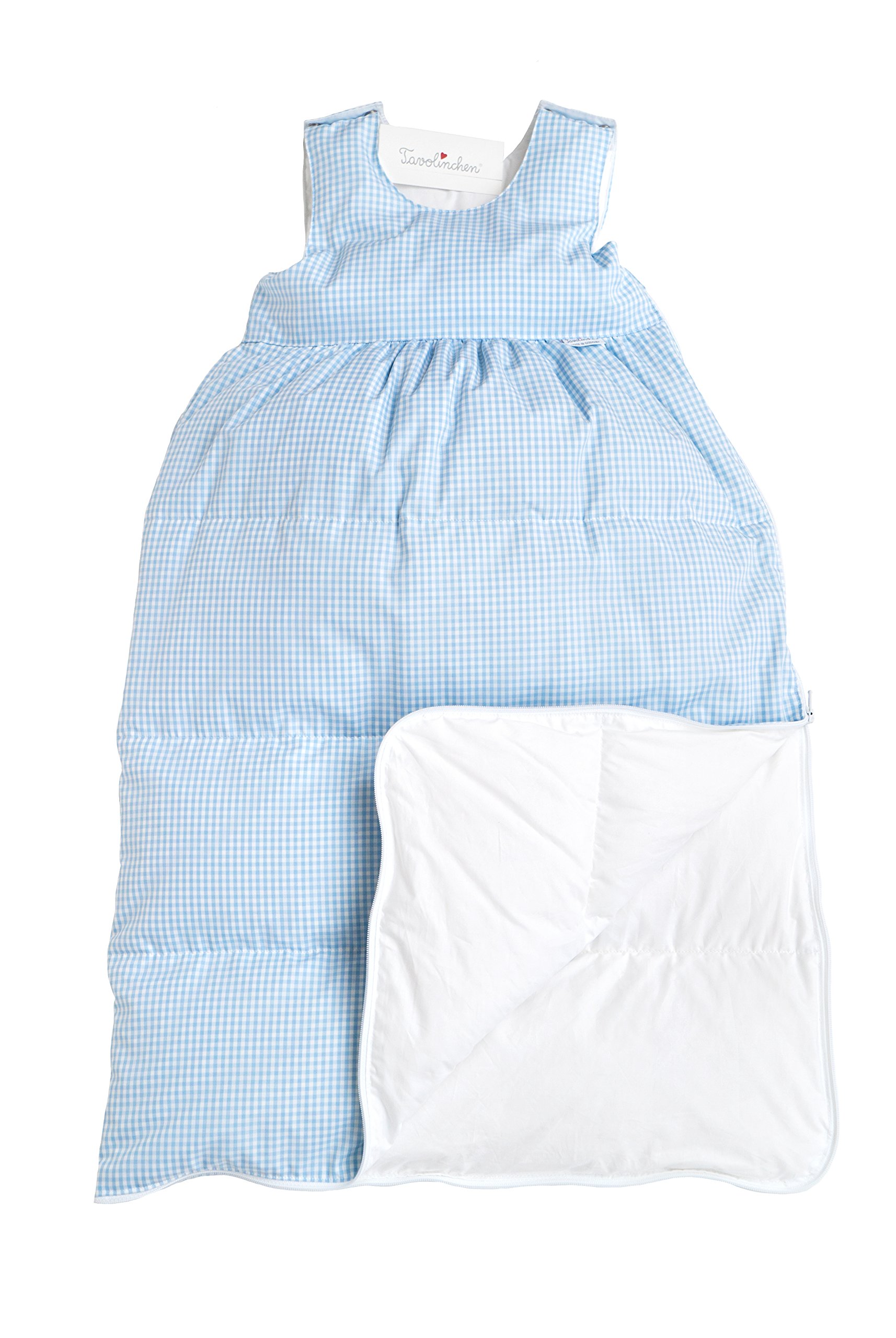 Saco de dormir para bebé de plumón "TwistKaro" – Azul – 130 cm