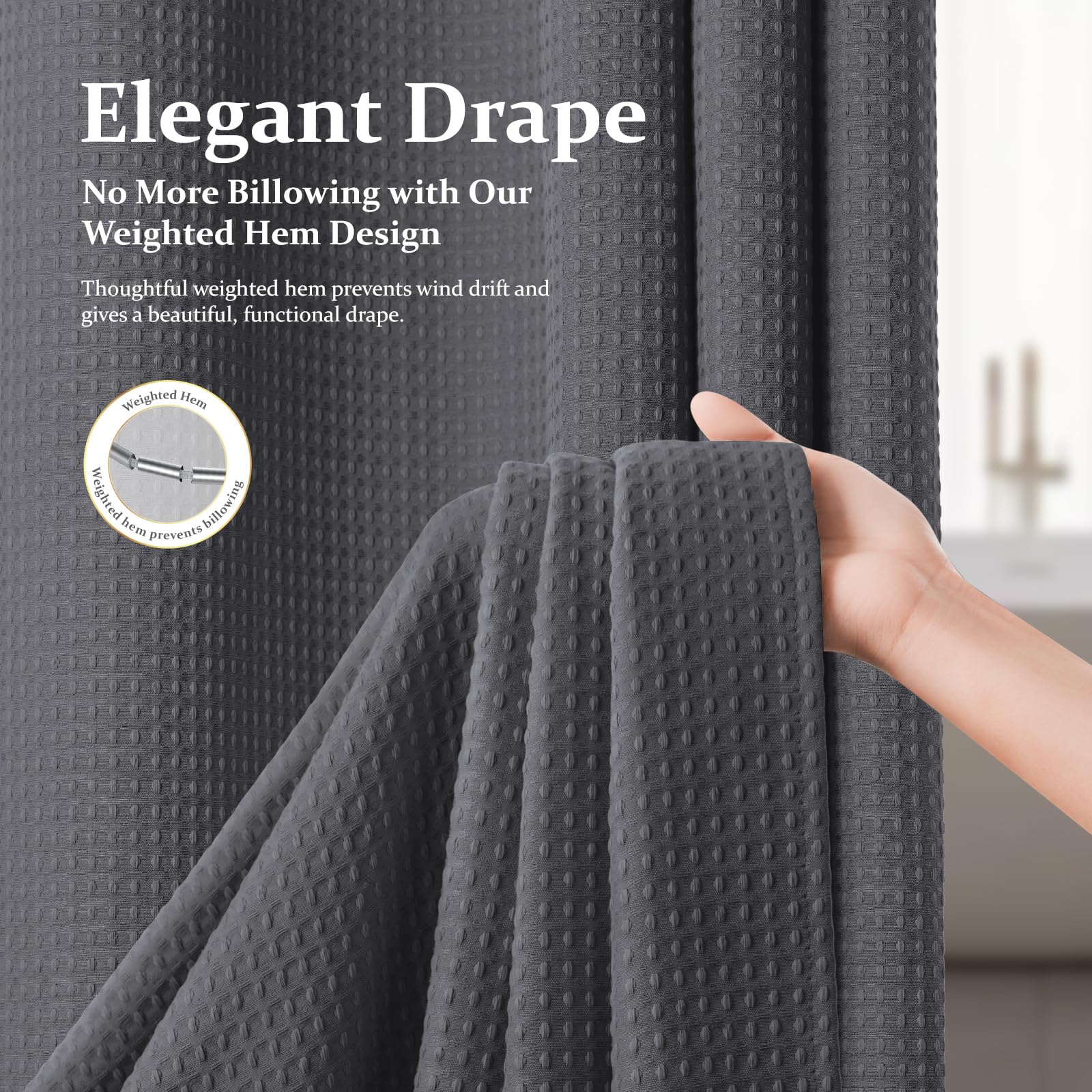 Dynamene Shower Curtain Set