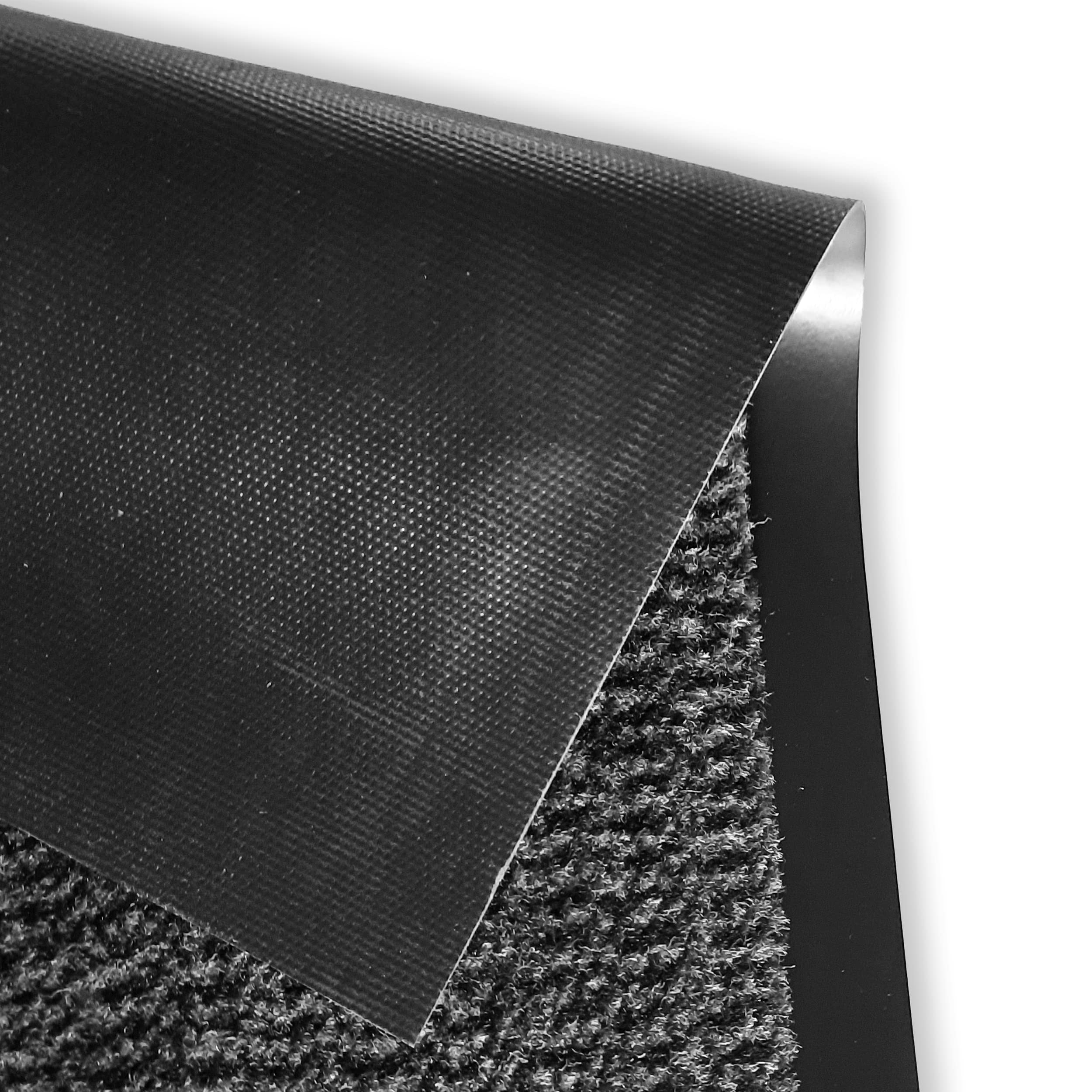 Carpido Zerbino Grigio screziato 60 x 90 cm per interni - Classico tappeto da ingresso ad asciugatura rapida - Tappeto antiscivolo - Zerbino resistente
