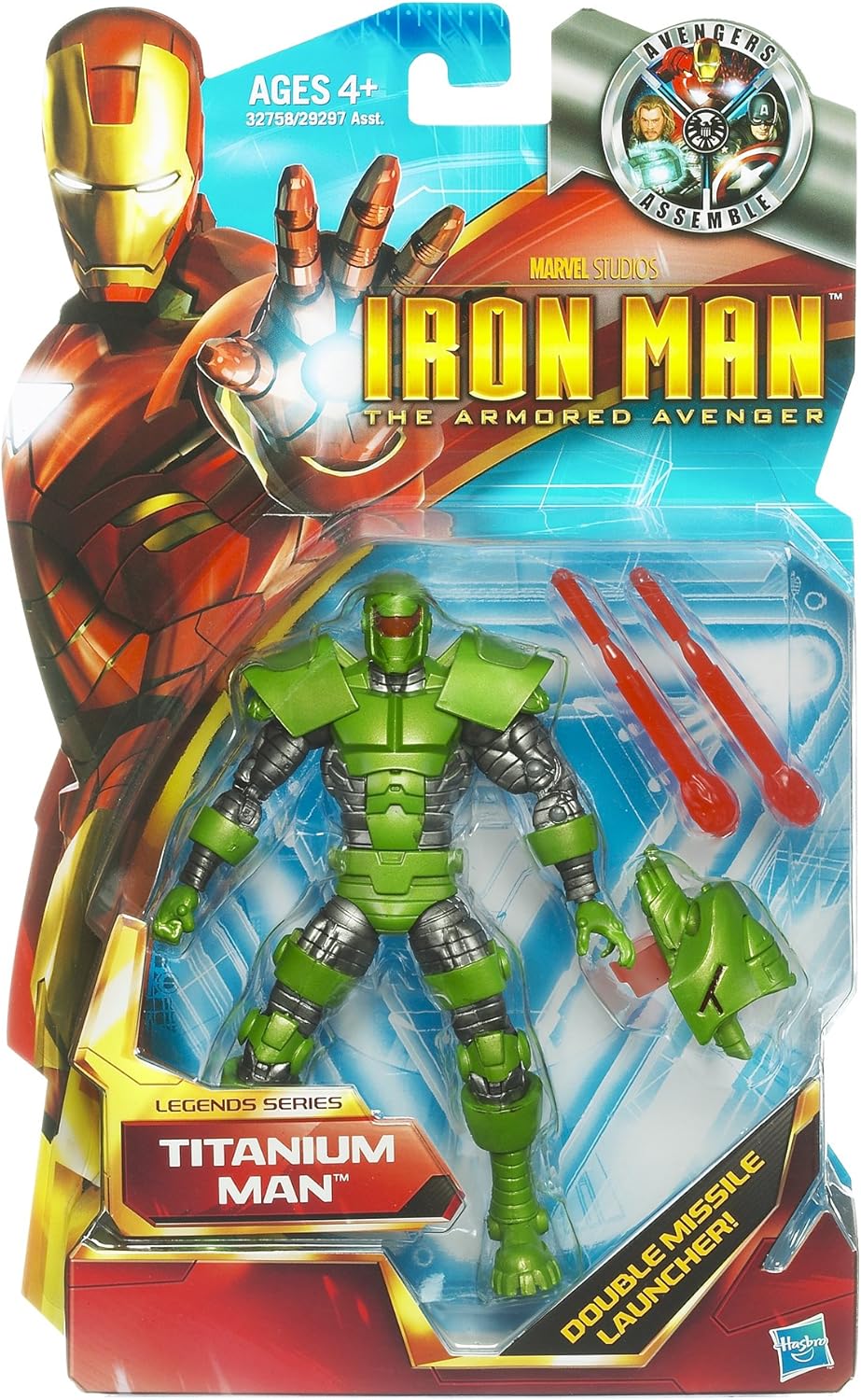 Iron Man 6" Figure Titanium Man