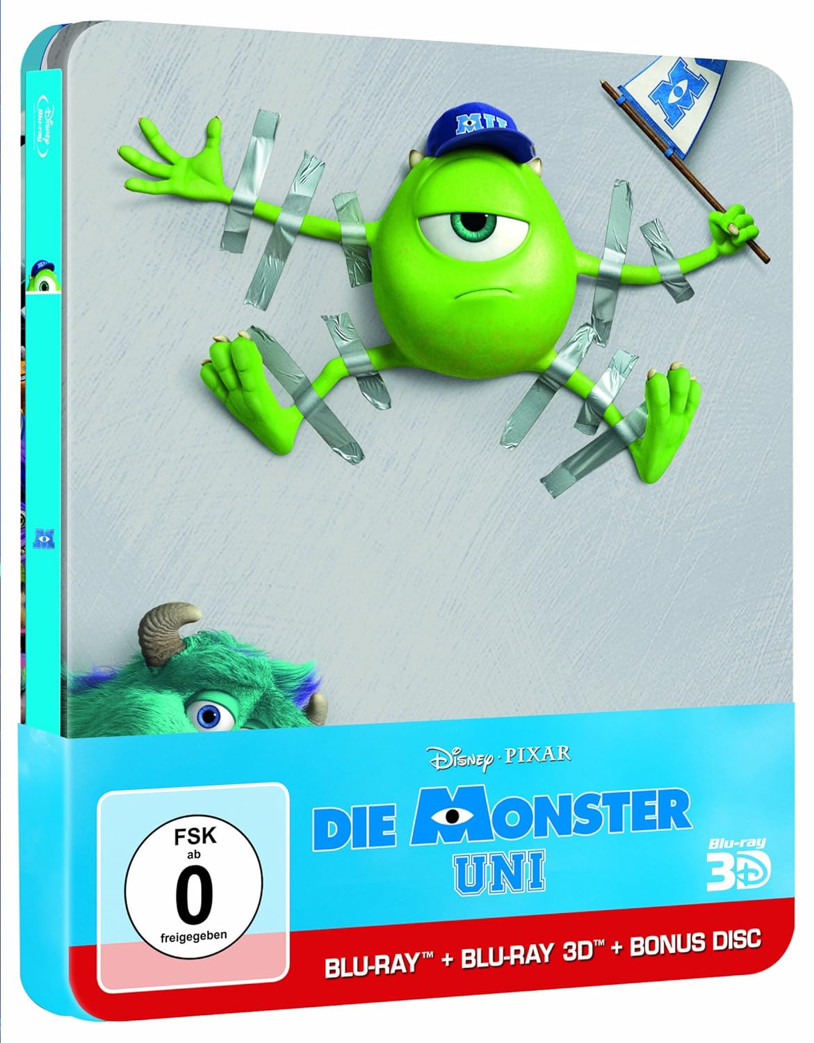 Monsters University Blu-ray 3d SteelBook (Blu-ray 3D / Blu-ray)