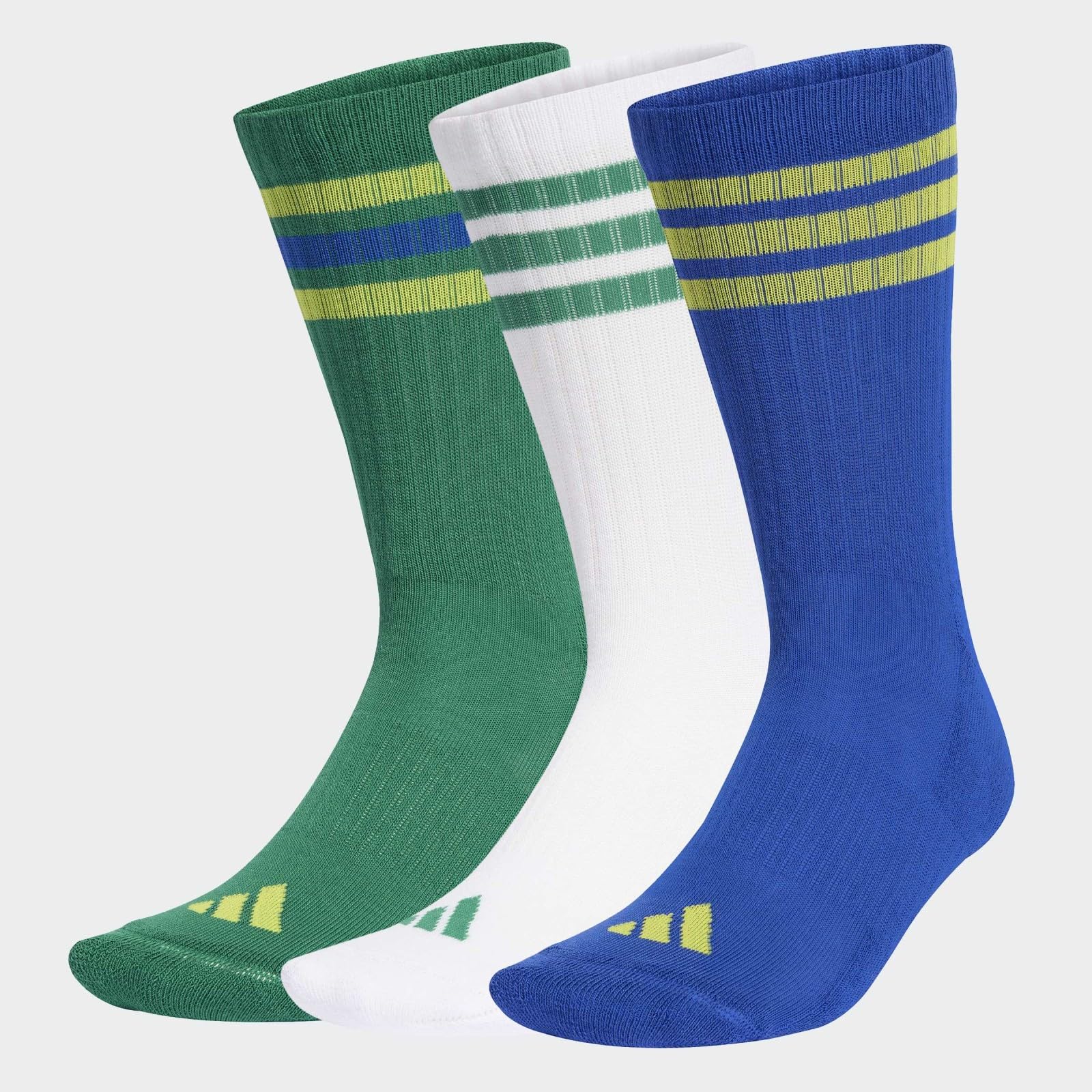 Adidas Vert Football Socks 3-Stripes (X3)