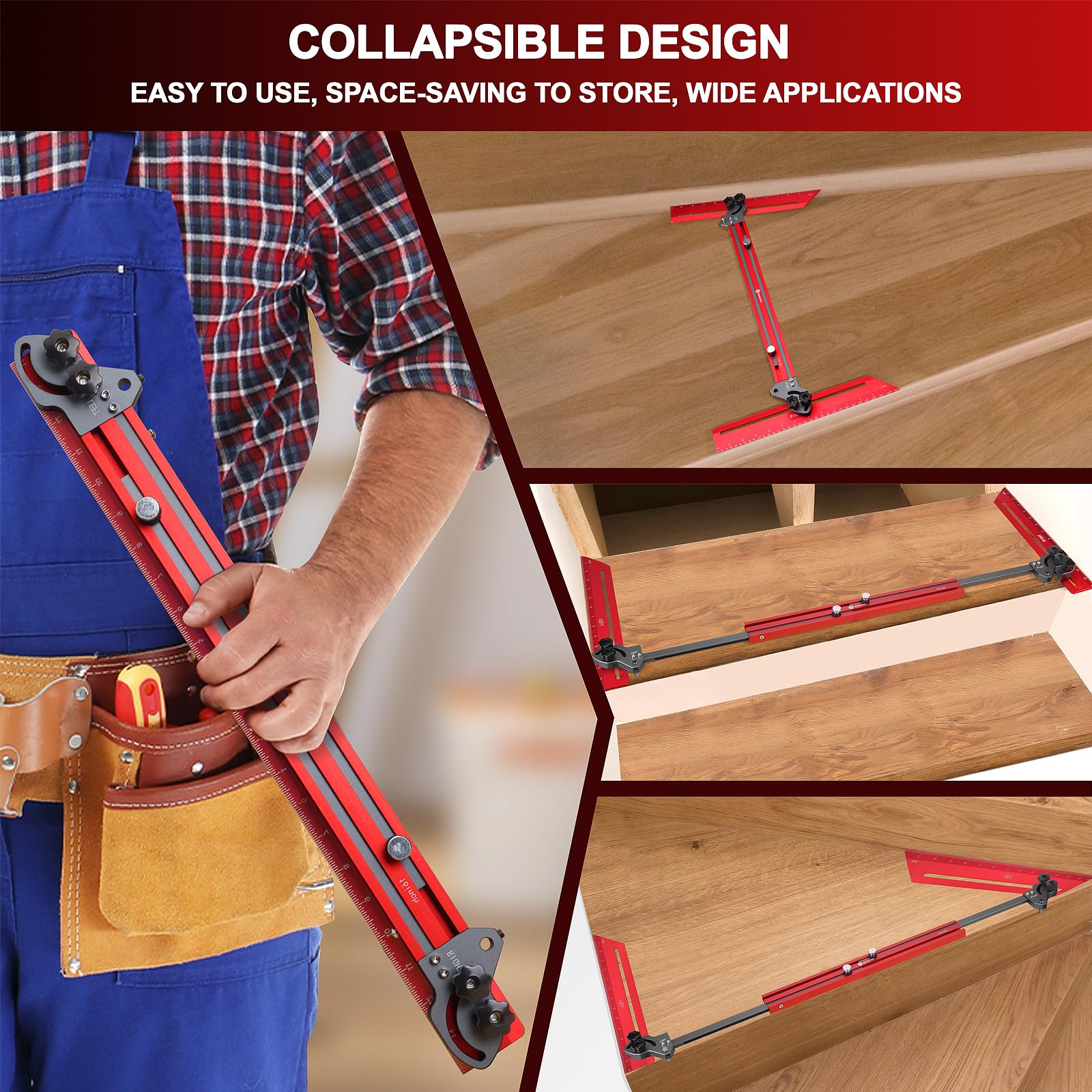 Portable Stair Tread Template - Accurate Transfers -5