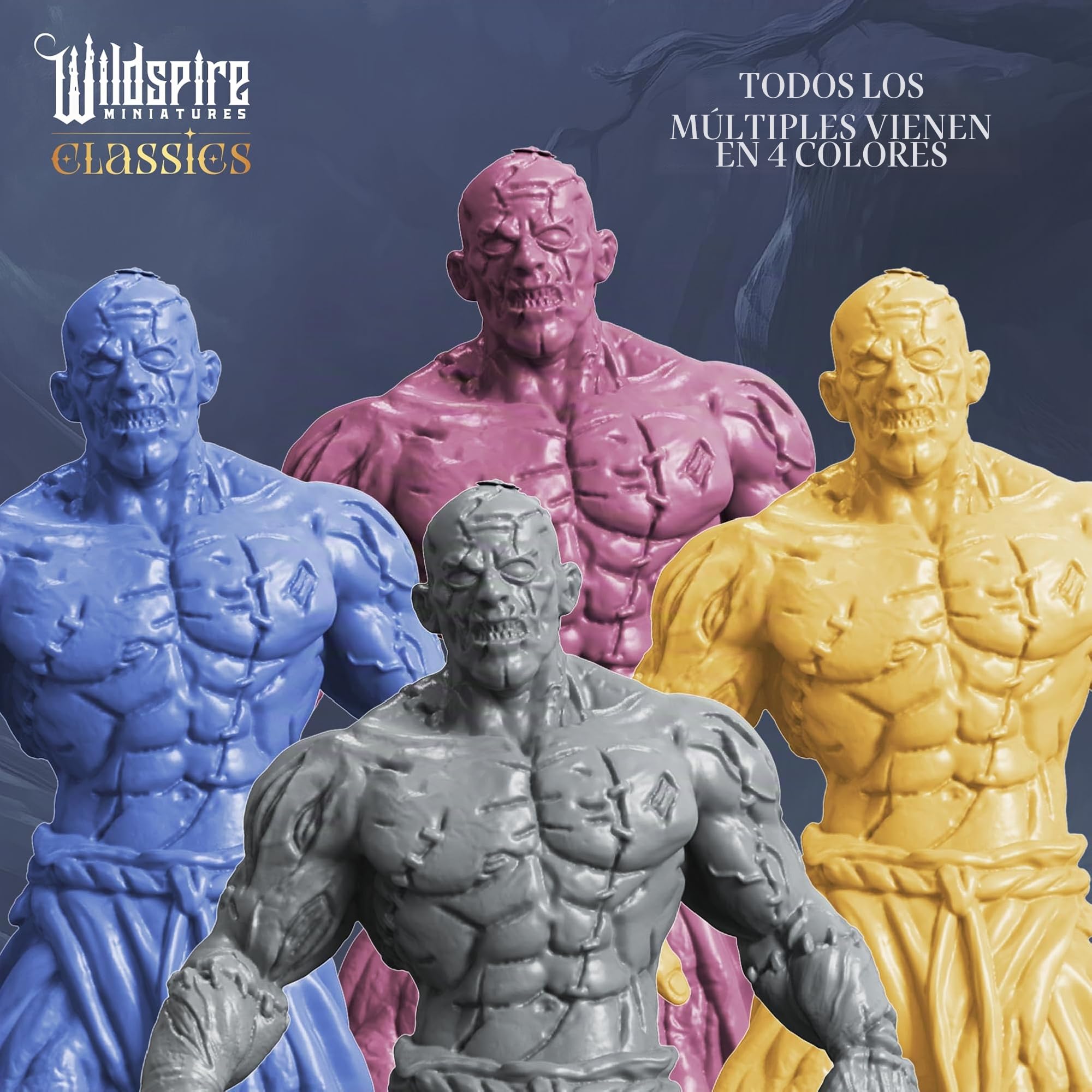 Classic Encounters II - 135 monstruos y encuentros para miniaturas DND a granel y Dungeons & Dragons | Minis DND sin pintar de 28 mm | Figuras de D&D miniaturas para juegos de mesa RPG | Pathfinder I