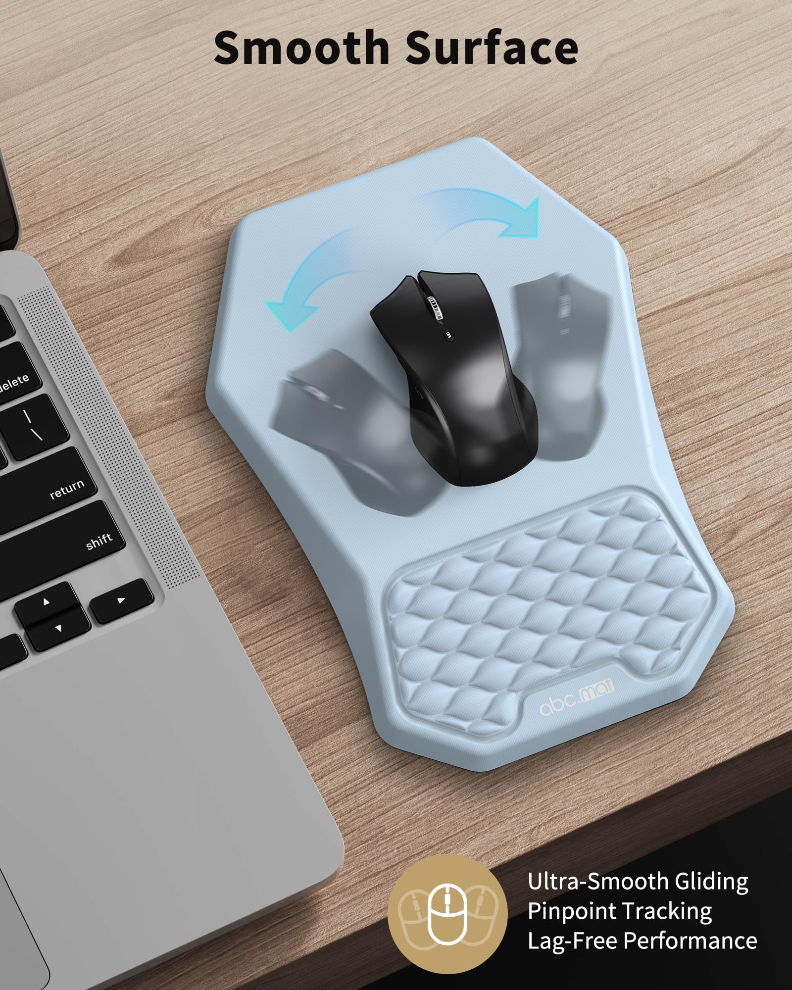 Set di poggiapolsi e poggiapolsi ergonomici per mouse