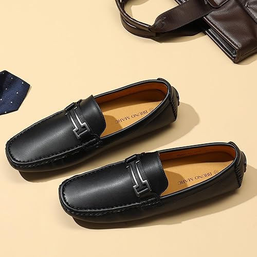 Vista 8 de Bruno Marc Men's Dress Loafers Slip On Casual Driving Loafer