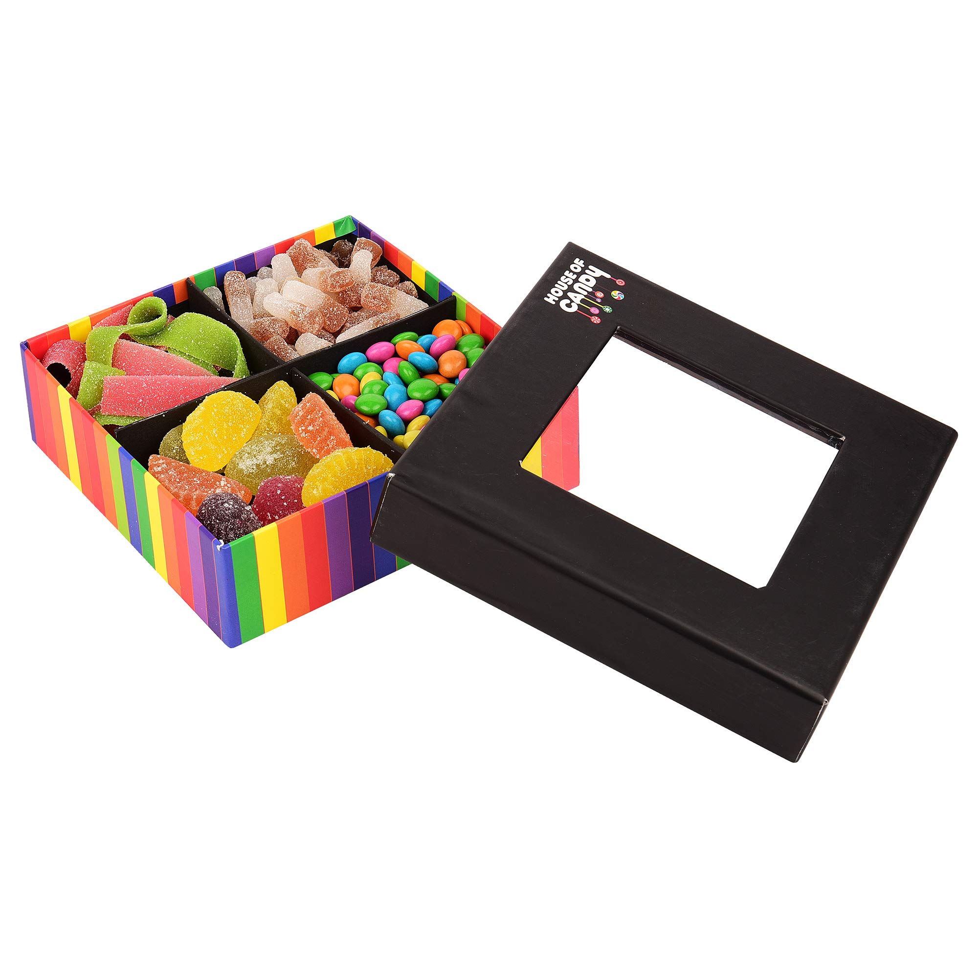Buy House of Candy The Sweet Tooth Black Box 600 gm Vegetarian Mixed