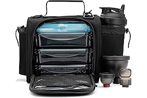 Hydra Cup Insulated Lunch Bag with Meal Prep Containers