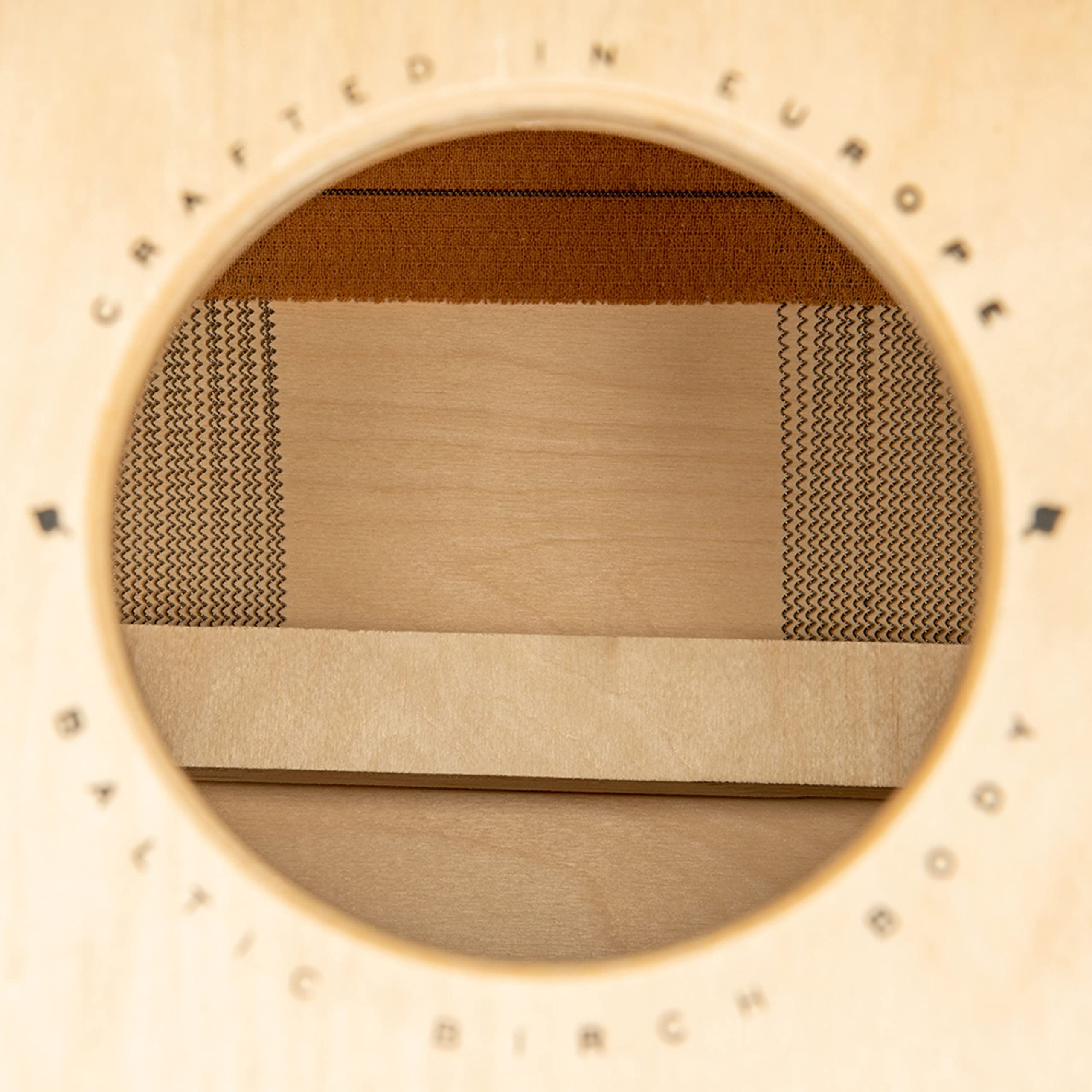 Meinl Percussion Snarecraft Cajon Instrument - Grande Drum Box con 2 Cordiere - Superficie di Suono Frassino (SC100HA)