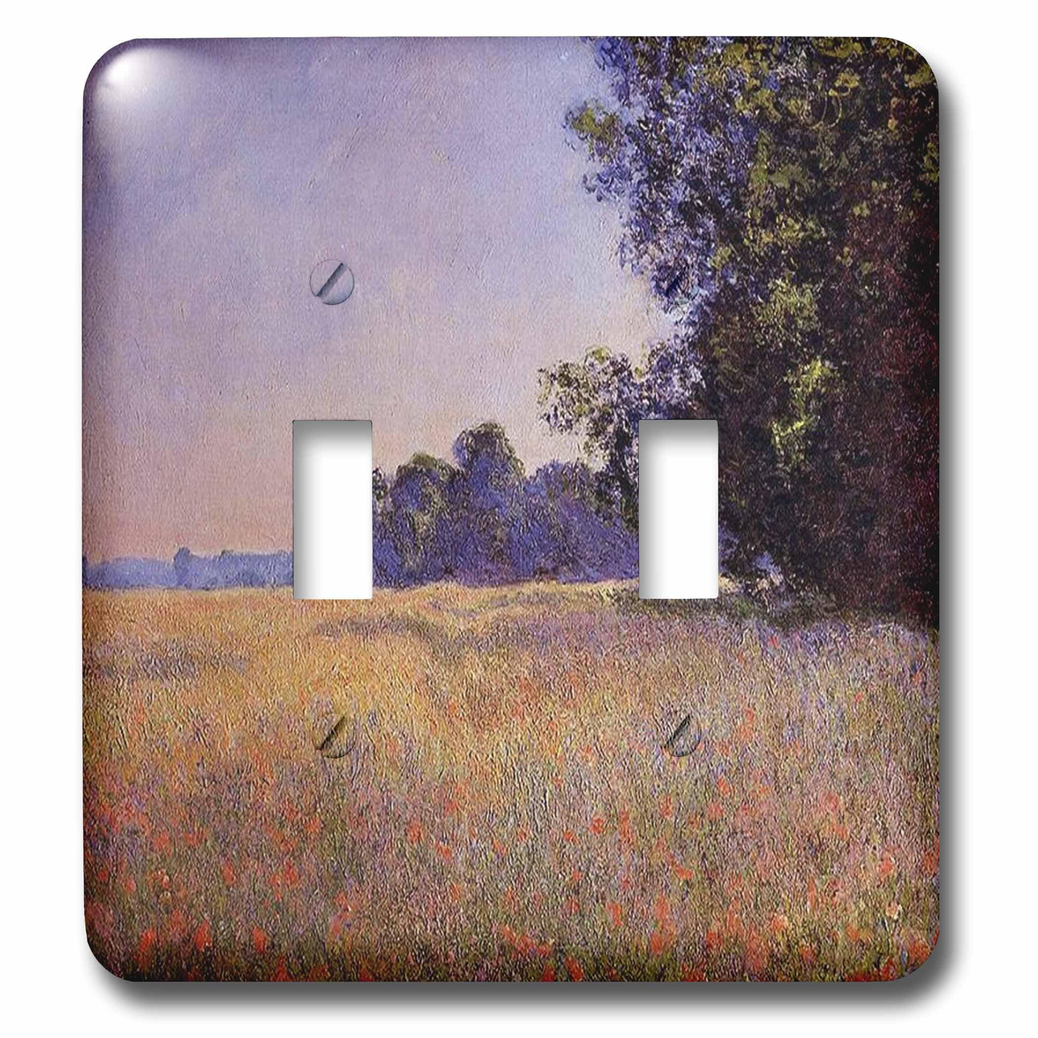 Interrupteur à baïonnette d'art Monet 3dRose LSP_50225_2 finition haut de gamme