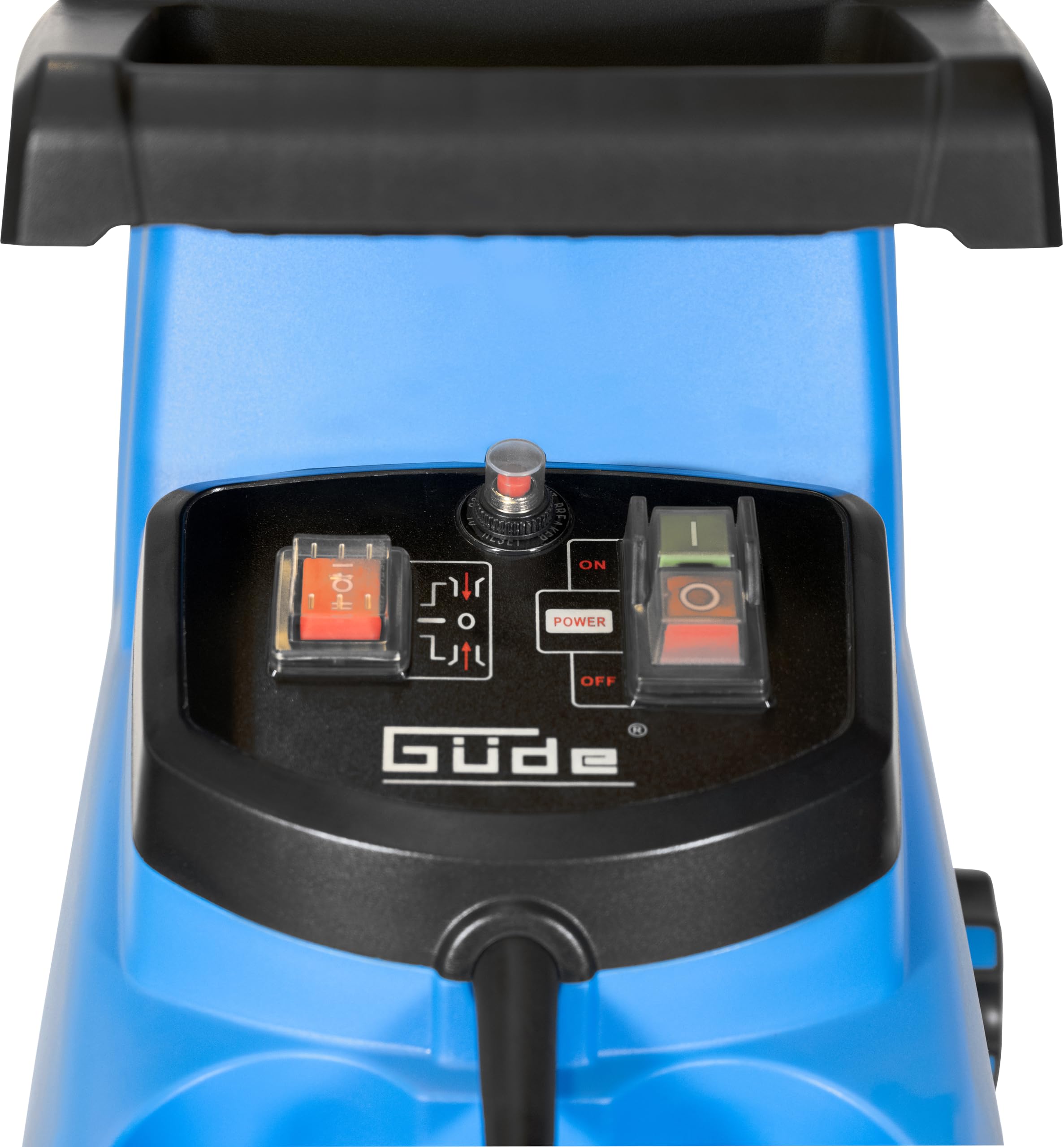 Güde Gartenhäcksler GH 2801 SILENT 2800 W 44 mm Walzentechnik 30 l Fangsack