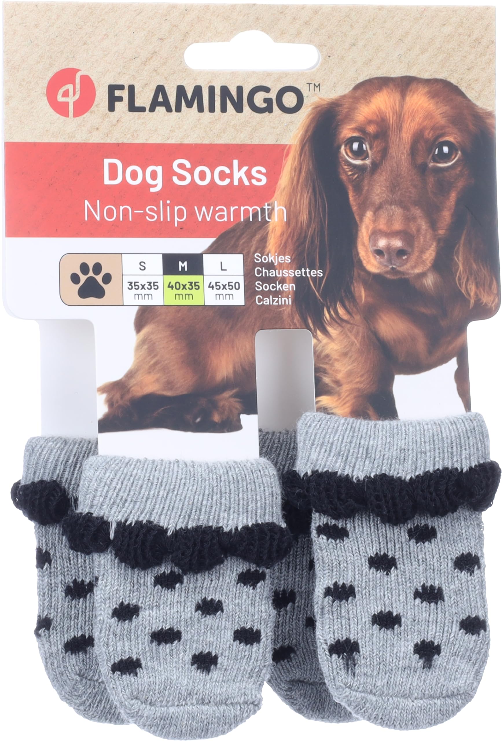 Socks Asia 4 pcs Grey M