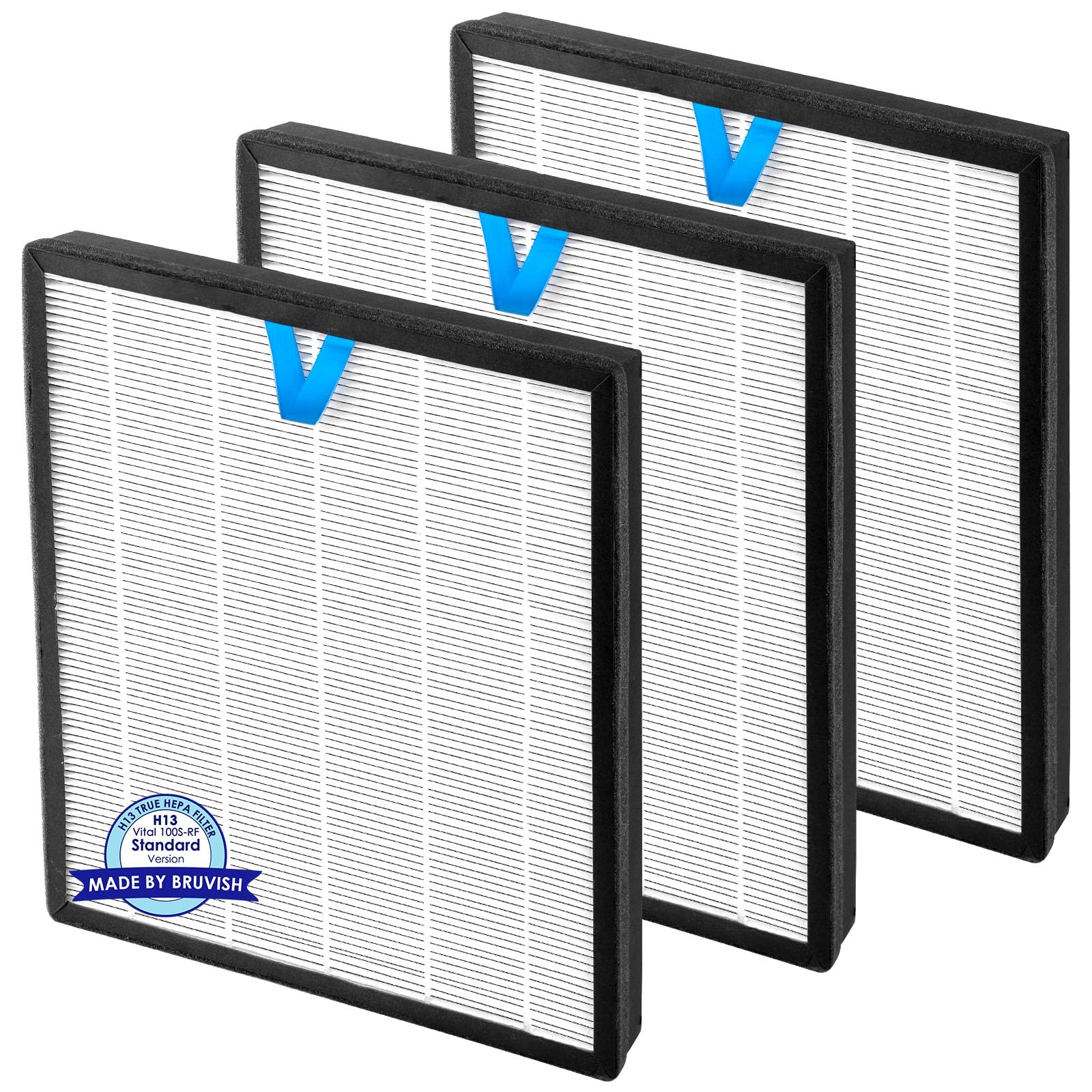 Lot De 3 Filtres HEPA H13 Vital 200S-RF-PA Compatibles Levoit Vital 200S – Anti-Animaux & Odeurs