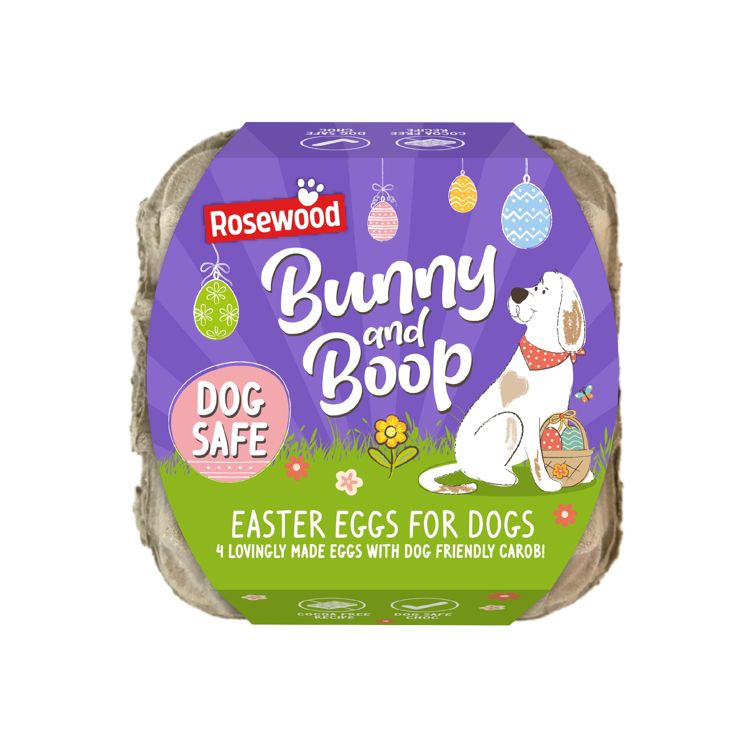 Rosewood Easter Egg - 4 Pack