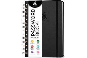 Clever Fox Password Book Spiral: The Ultimate Password Organizer