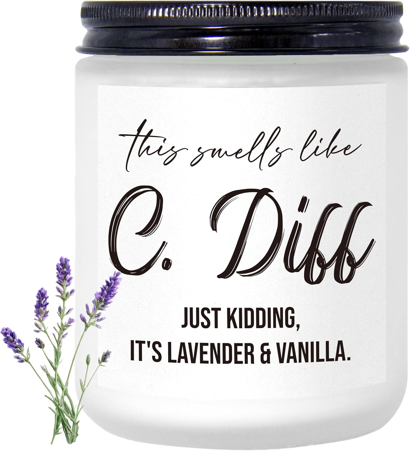 Funny Nurse Gifts for Women Natural Soy Wax Lavender Scented Candle 7oz, Nurse Week Appreciation Graduation Retirement Gifts for Rn Nursing Student Future Nicu Nurse