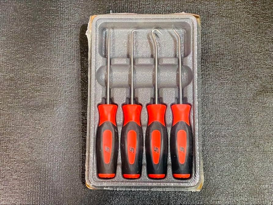 Snap-on スナップオン H.D ピックツールセット SGLASA604BO Amazon.co.jp: スナップオン ピックツールセット オレンジ