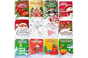Christmas Coloring Books for Kids | Party Favors, Xmas Goody Bags