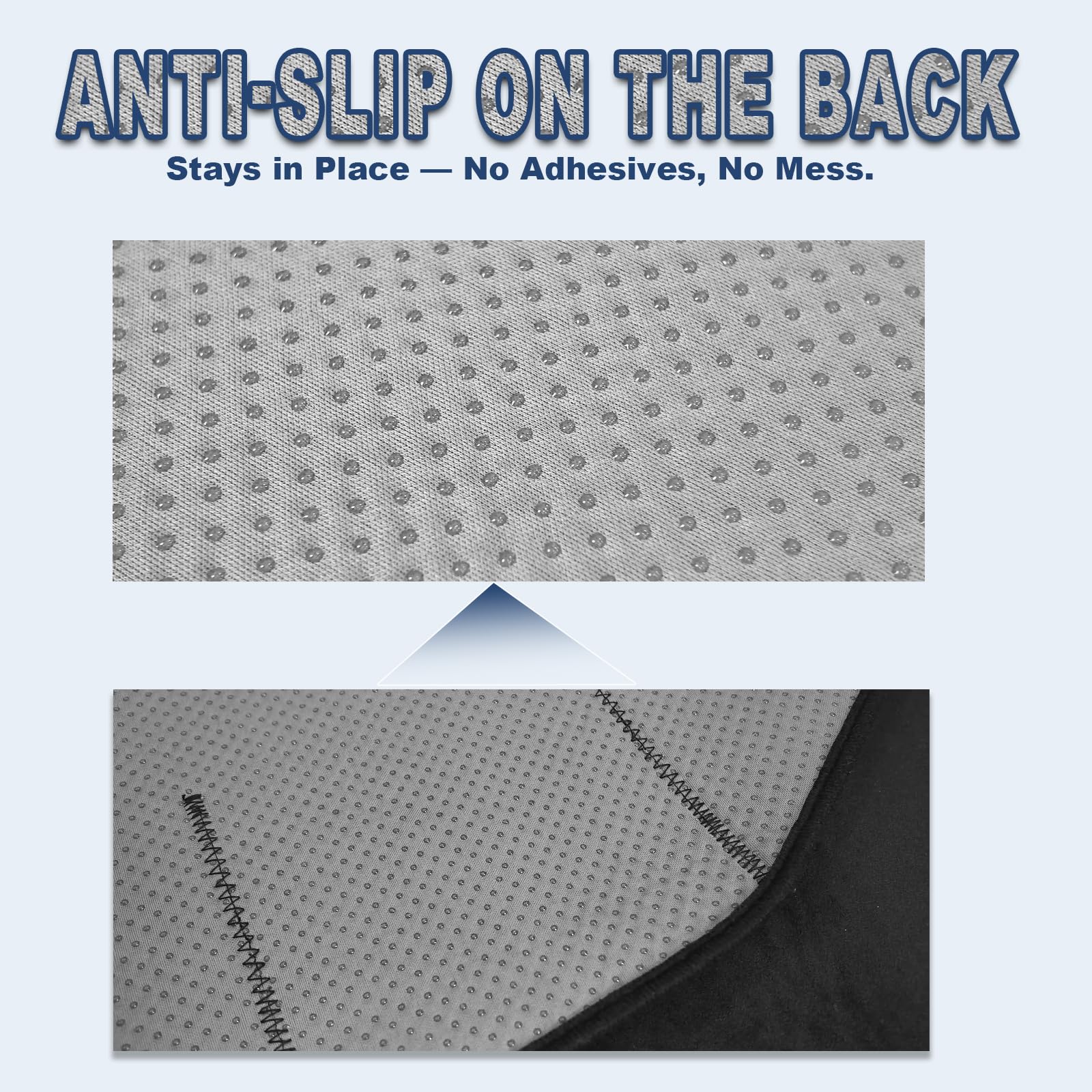 Alfombrilla para salpicadero de Coche de Ajuste Personalizado para Kia Seltos 2021-2023 2024, Cubierta Antideslizante para salpicadero, Protector contra el Sol, Color Negro