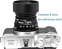 Vista 4 de Fotasy Parasol de metal de 39 mm para objetivo, parasol de 39 mm para objetivos Canon, Fuji, Leica, Leitz, Nikon, Olympus, Panasonic, Pentax, Sony